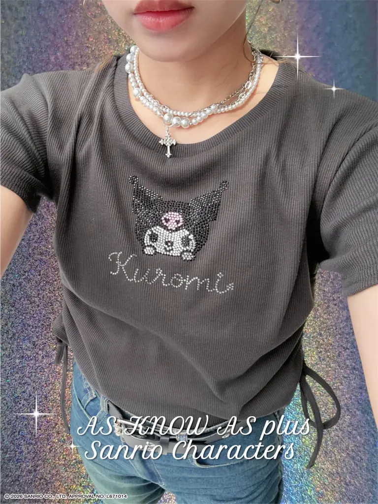 AS KNOW AS plusから『サンリオキャラクターズ』のTシャツが登場！ 画像 7