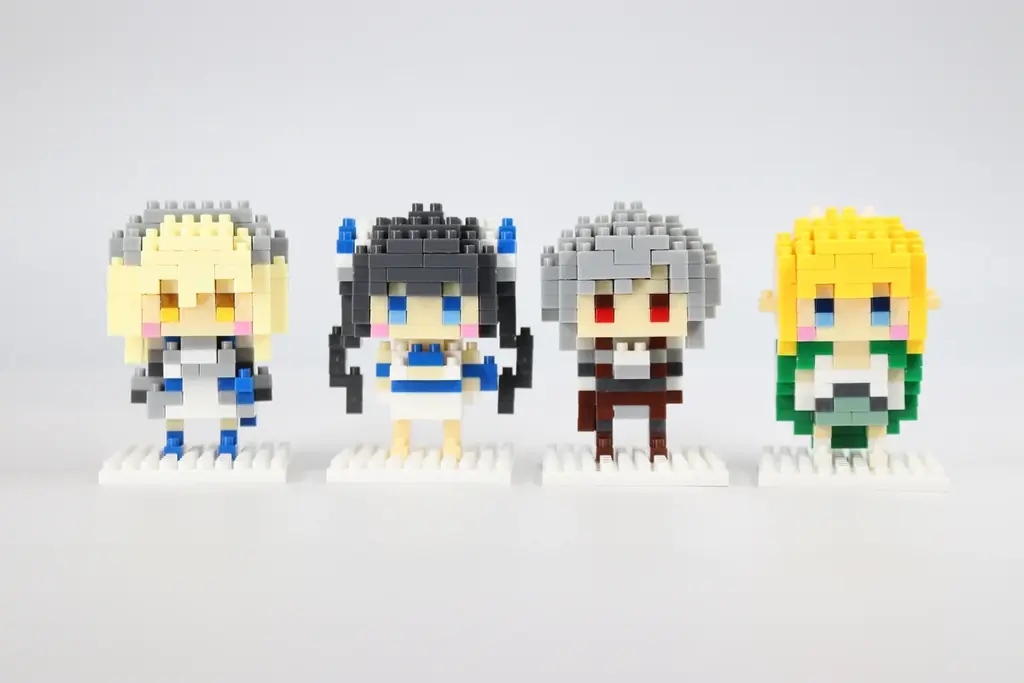 アニメ『ダンジョンに出会いを求めるのは間違っているだろうか』がミタクルブロックに！ベル・ヘスティア・アイズ・リューの4キャラクターがブロックフィギュアで立体化 画像 2