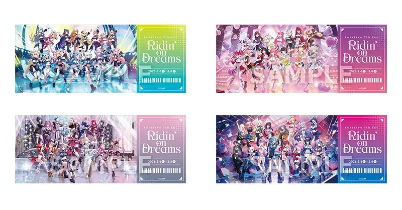 【@Loppi・HMV限定】『hololive 7th fes. Ridin’ on Dreams』オリジナルグッズの販売決定！2026年5月12日(火)よりHMV5店舗でPOPUP SHOPも開催！ 画像 6