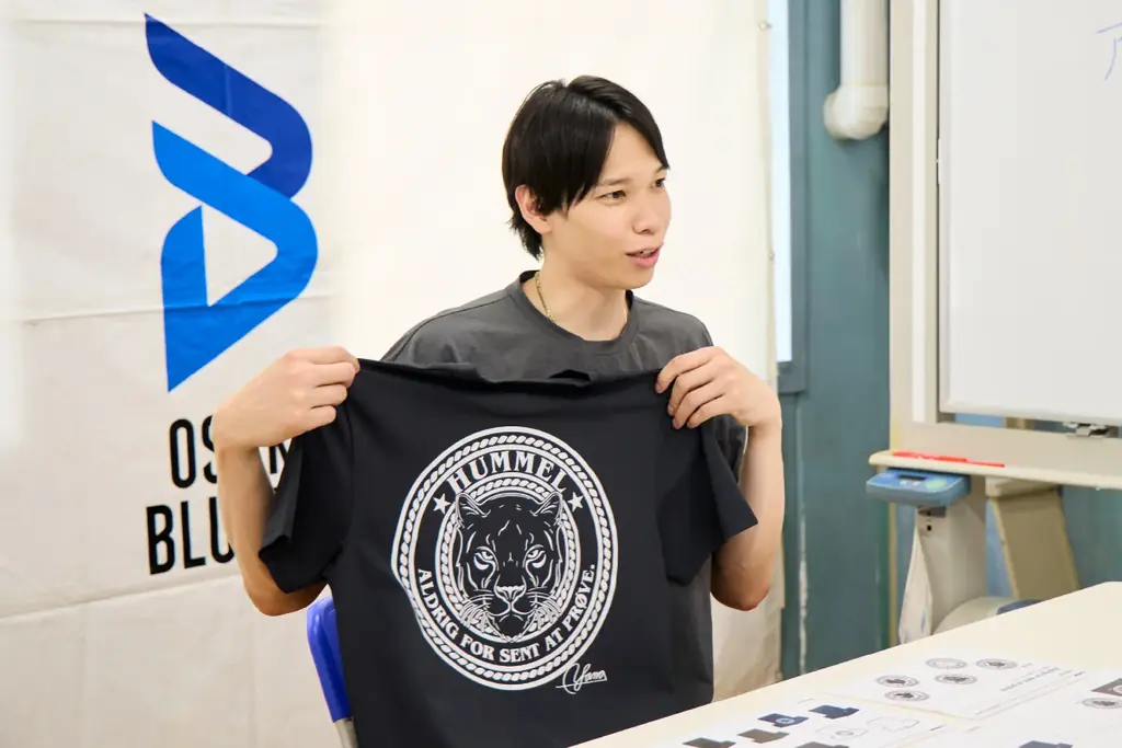 ヒュンメル×山内晶大、「いつでも挑戦できる」とメッセージを送るコラボTシャツ 画像 4