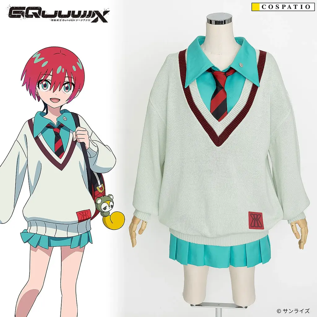 『機動戦士Gundam GQuuuuuuX（ジークアクス）』新作衣装マチュの着用する「ハイバリーハウス学園 制服」などが登場！サンプル展示も決定！【株式会社コスパ】 画像 2