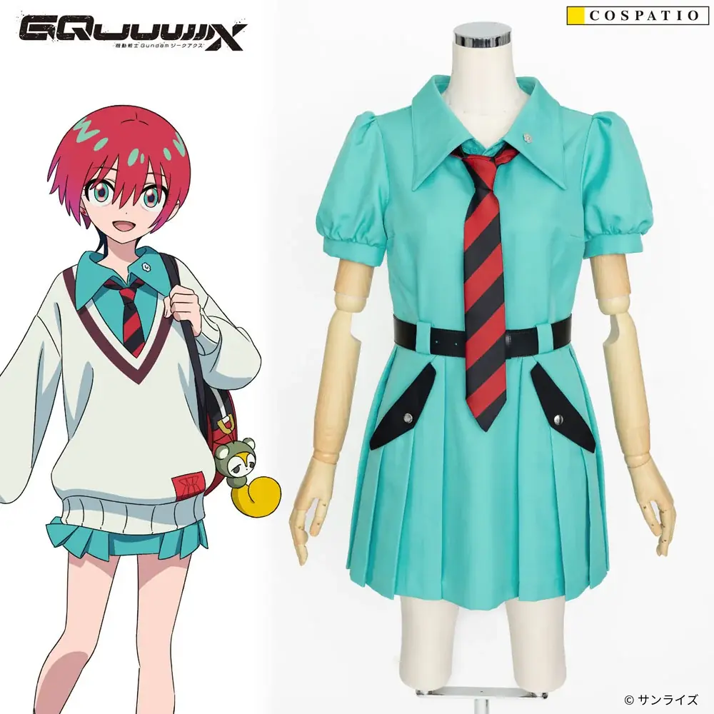 『機動戦士Gundam GQuuuuuuX（ジークアクス）』新作衣装マチュの着用する「ハイバリーハウス学園 制服」などが登場！サンプル展示も決定！【株式会社コスパ】 画像 3