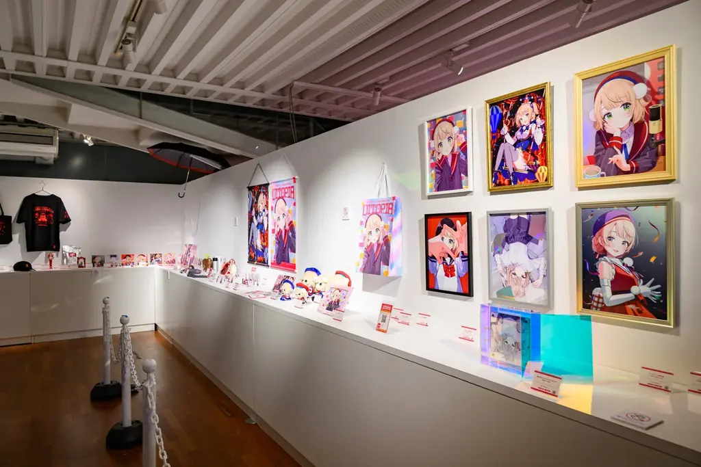 人気イラストレーター兼VTuber「しぐれうい」の企画展「Uitopia」が本日5月2日（土）より原宿6142にて開催！～会場写真を公開＆本イベントオリジナルグッズも販売中～ 画像 12
