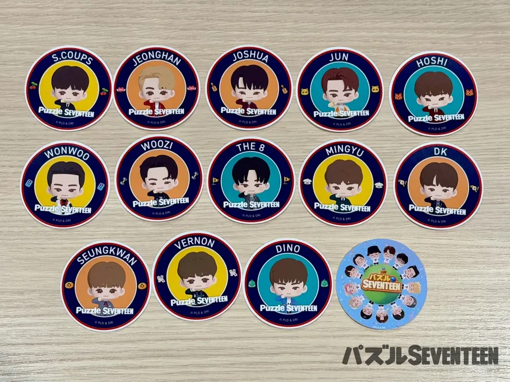 【DRIMAGE JAPAN プレスリリース】『パズルSEVENTEEN』ステッカーセットが当たるキャンペーンを開催！ファンミーティング記念POP-UPへの出展を祝しユーザーのみなさま対象の企画を実施 画像 2