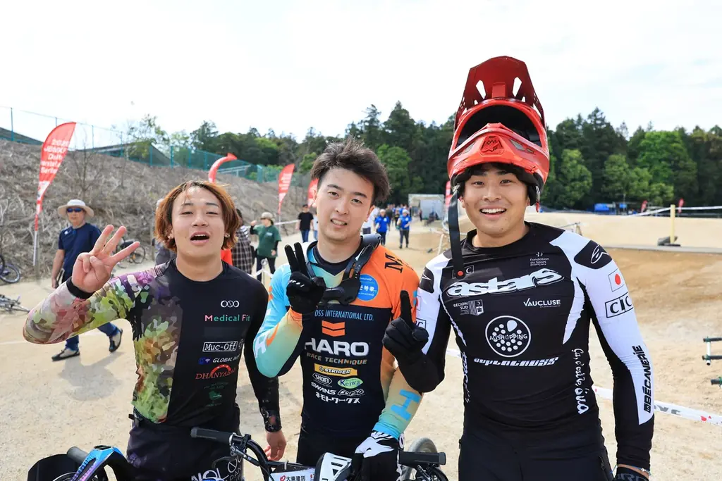 木内彪凱と畠山紗英がJBMXF大東建託シリーズ第2戦千葉大会で今期初優勝！ 画像 2