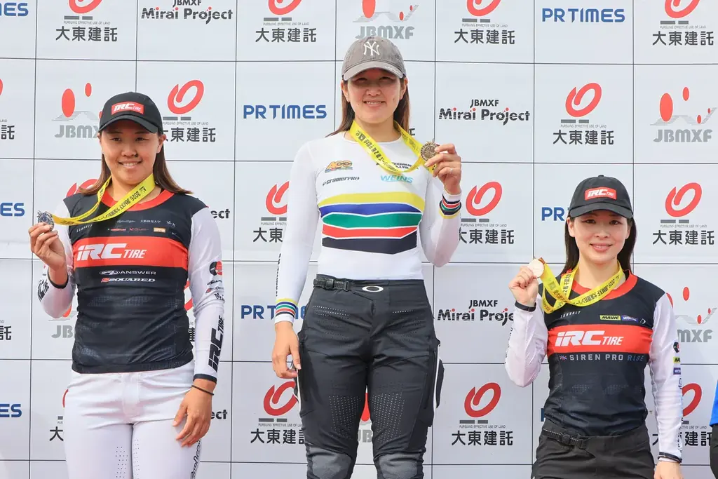 木内彪凱と畠山紗英がJBMXF大東建託シリーズ第2戦千葉大会で今期初優勝！ 画像 4