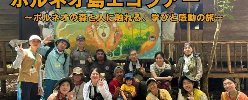 この夏、ボルネオの森へ｜エコツアー参加者募集 画像 1