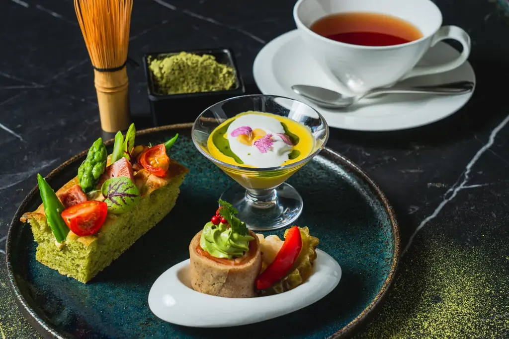 和の薫りを纏った抹茶尽くしのアフタヌーンティー「抹茶アフタヌーンティー」5月～6月で期間限定販売| 沖縄・ラグナガーデンホテル 画像 2