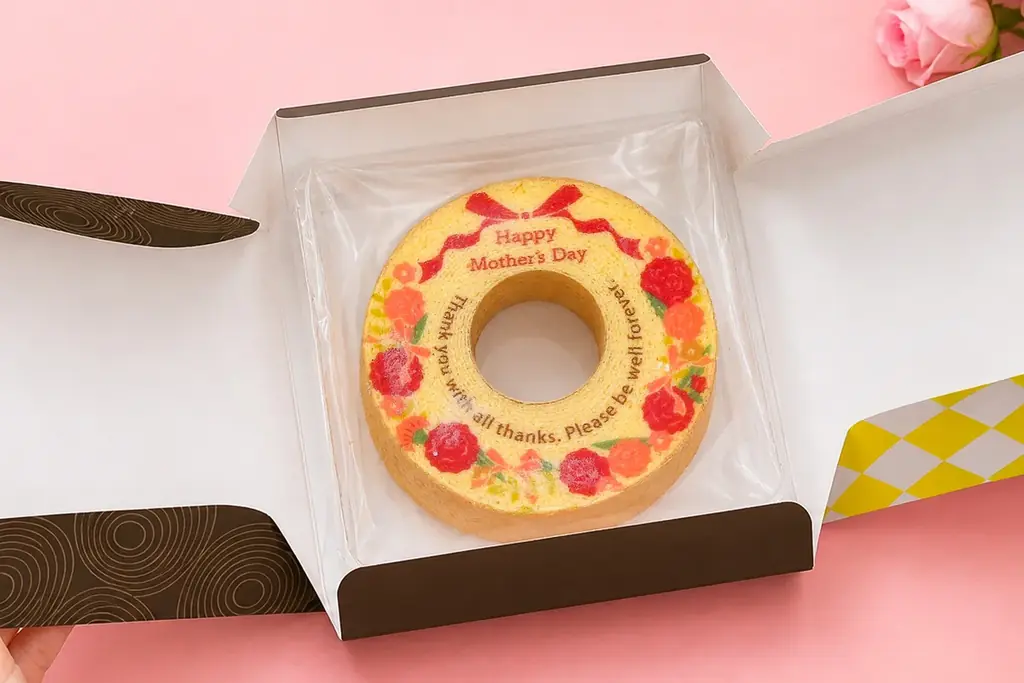 【母の日限定】花粉症でも贈れる“食べられる花束”――箱を開けた瞬間、笑顔が咲くグルテンフリーバウム、5/6発売！ 画像 6