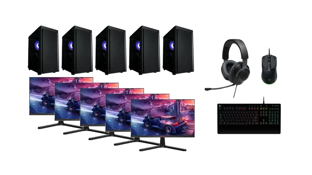 5vs5チームPCセット