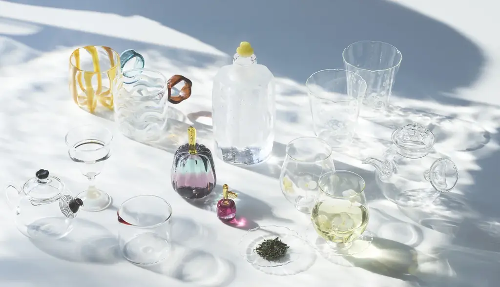【阪急うめだ本店】初夏の茶を愉しむ。作家11名のガラス器と冷茶が共演 画像 11