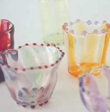 【阪急うめだ本店】初夏の茶を愉しむ。作家11名のガラス器と冷茶が共演 画像 9