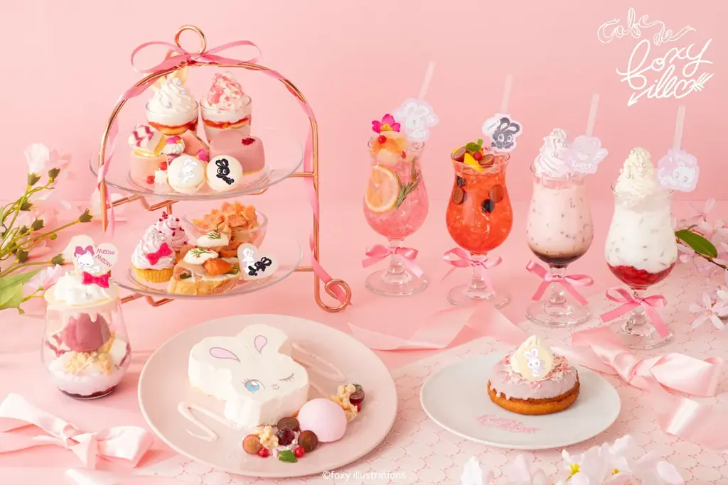 foxy illustrationsのコラボカフェ『Cafe de foxy illustrations』が期間限定オープン！！ 画像 1
