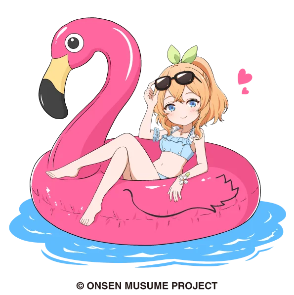 温泉むすめ　×　ラグーナテンボス　コラボ企画　6月20日（土） スタート！ 画像 2