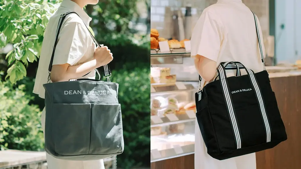 【DEAN & DELUCA】ひとつで装いが変わる、シーンに合わせて使い分ける。2つの表情をたのしむ、リバーシブル仕様のトートバッグが数量限定で登場。 画像 1