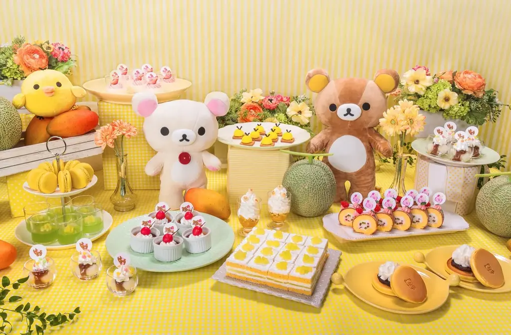 千葉県初開催！『リラックマ』×『ニューオータニ』のコラボスイーツビュッフェが本日(5/7)スタート。 画像 2