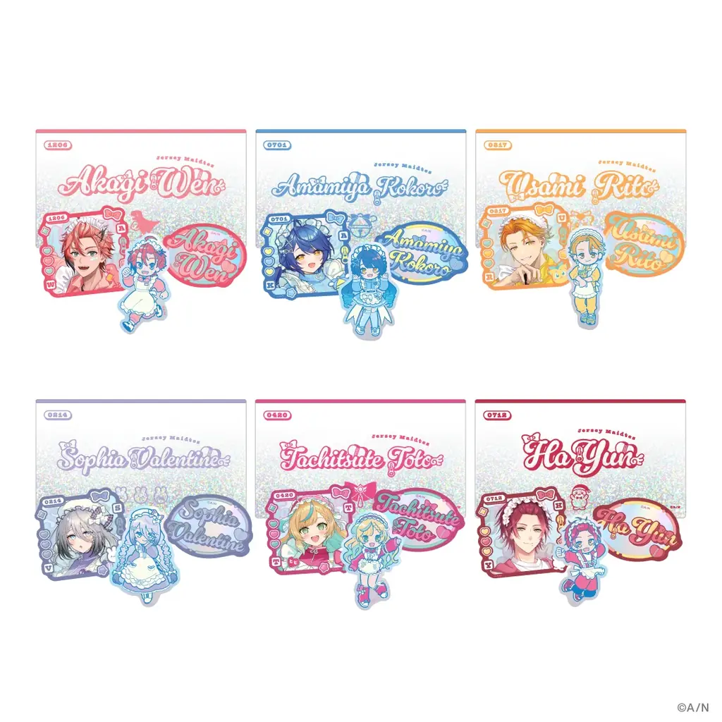 にじさんじから「Jersey Maidtes」グッズが登場！2026年5月8日(金)18時から販売開始！ 画像 6