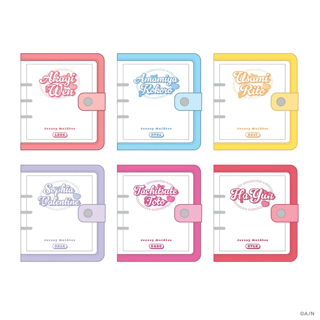 にじさんじから「Jersey Maidtes」グッズが登場！2026年5月8日(金)18時から販売開始！ 画像 8