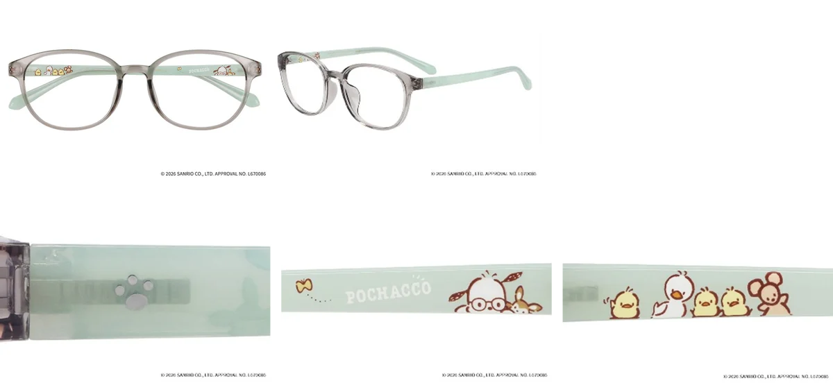 メガネブランドZoffとサンリオの人気キャラクター『ポチャッコ』とのコラボレーション　「Zoff｜POCHACCO」“Icecream Collection”が登場 画像 10