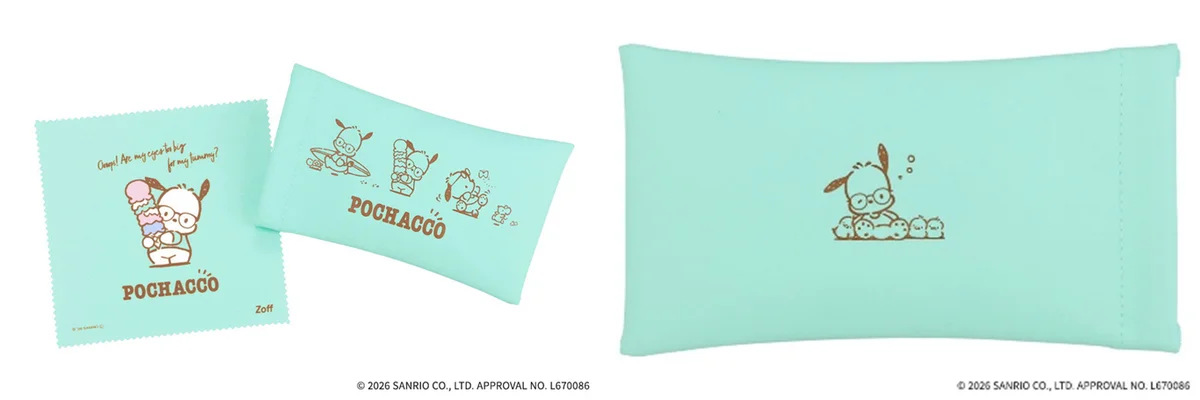 メガネブランドZoffとサンリオの人気キャラクター『ポチャッコ』とのコラボレーション　「Zoff｜POCHACCO」“Icecream Collection”が登場 画像 12