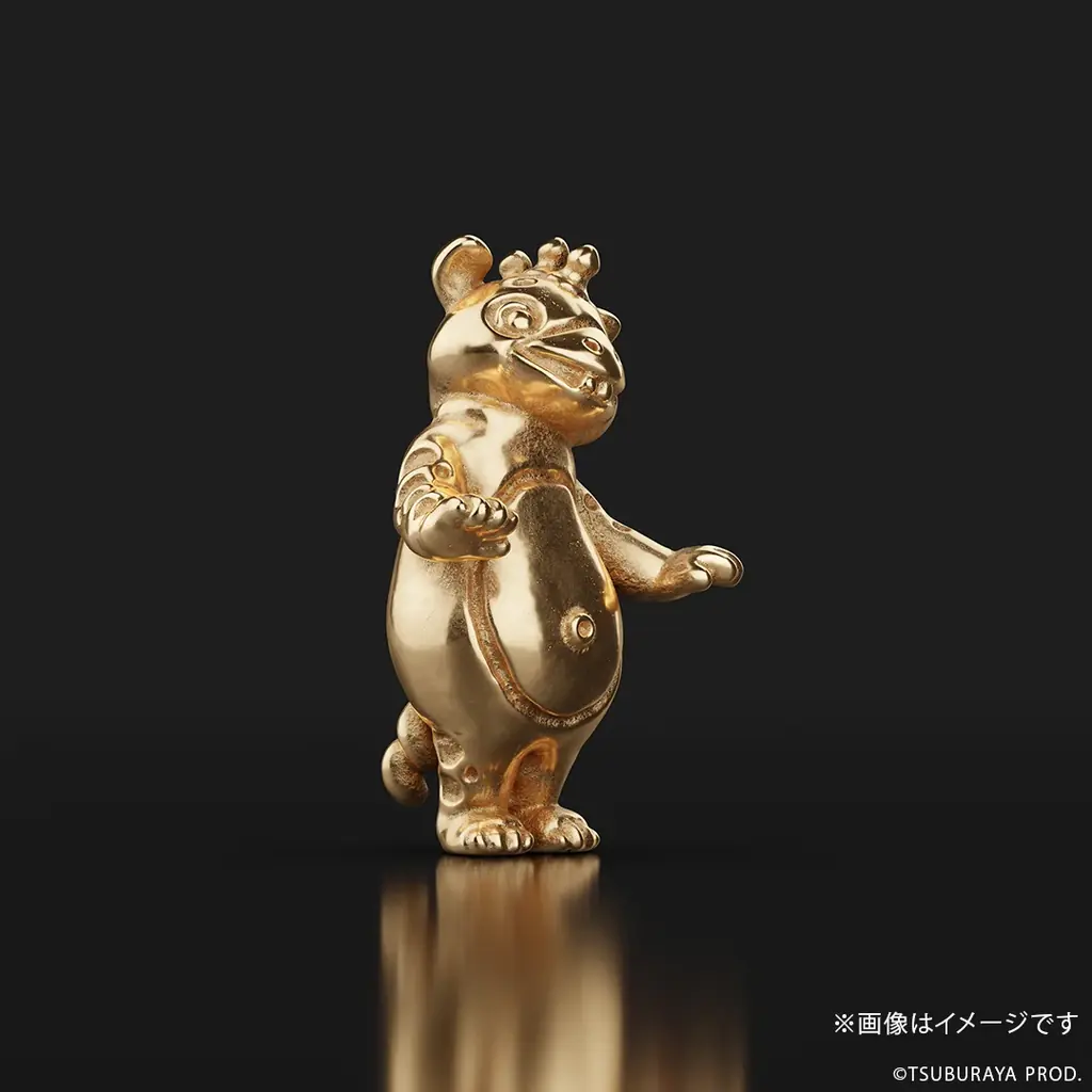 バラサバラサ！な「快獣ブースカ」18金製フィギュア。ブー冠や愛らしい表情まで約1cmで緻密に再現 画像 7