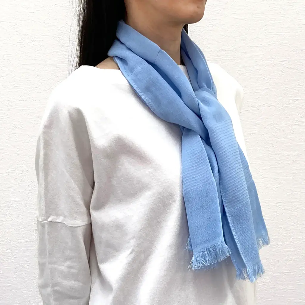 【服飾雑貨メーカー 川辺株式会社】 暑さ対策におすすめ！保冷剤を入れられるネックアイテム、接触冷感タオルハンカチ新作登場 画像 3