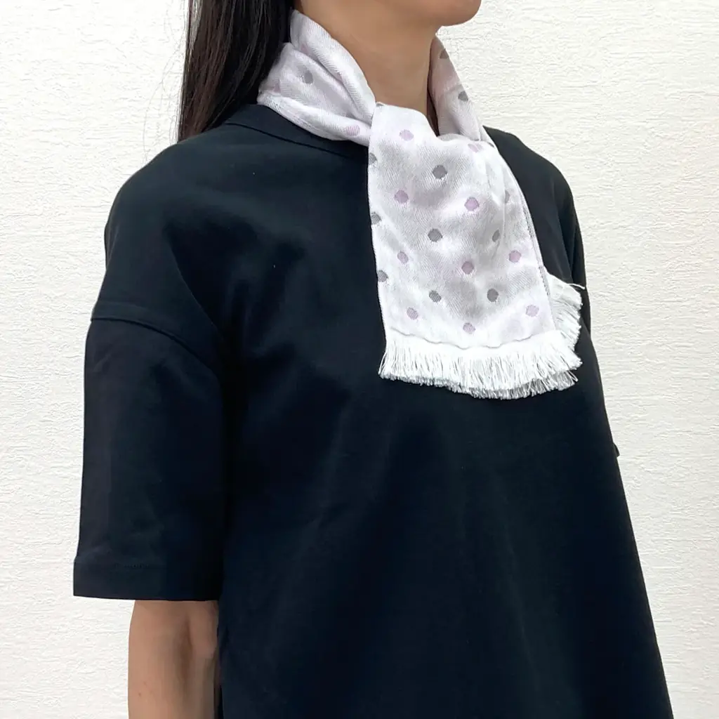 【服飾雑貨メーカー 川辺株式会社】 暑さ対策におすすめ！保冷剤を入れられるネックアイテム、接触冷感タオルハンカチ新作登場 画像 6