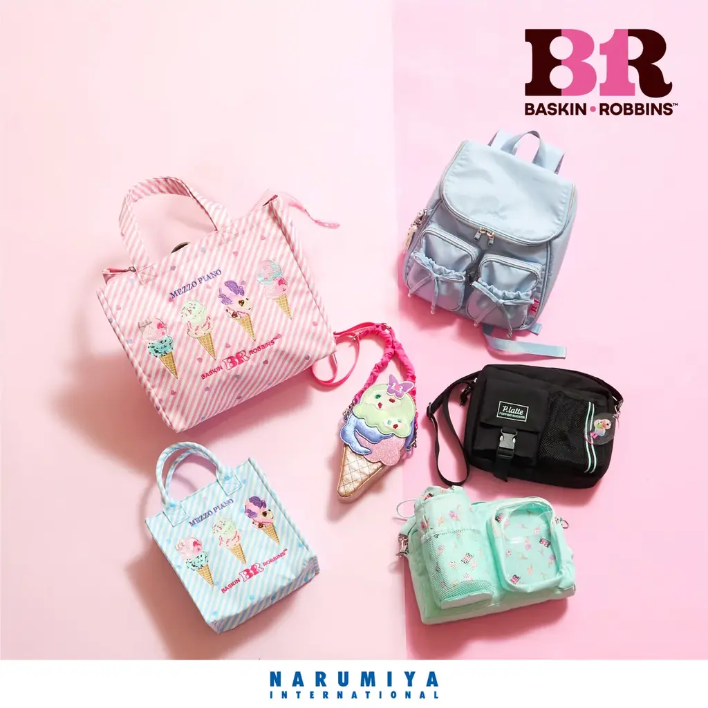 ナルミヤ史上最大規模、「プティマイン」「メゾ ピアノ」「ラブトキシック」など15ブランドが「サーティワン アイスクリーム」と夢のコラボレーション！推しコーデ総選挙など参加型キャンペーンも同時開催。 画像 9