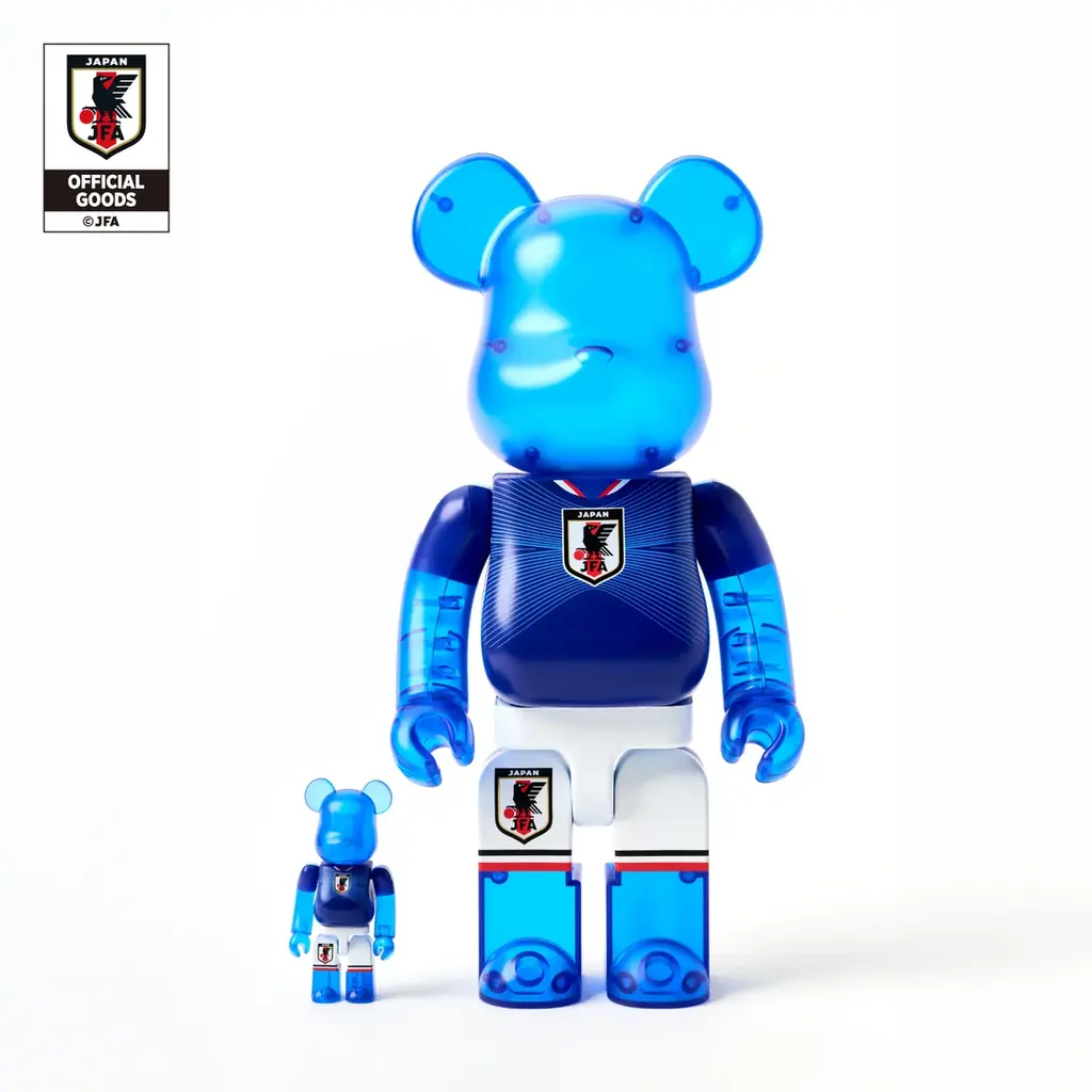 BE@RBRICK「サッカー日本代表Ver.」100％ ＆ 400％発売決定！ 1000％クッションなど全13種、6月5日(金)より順次販売開始 画像 2