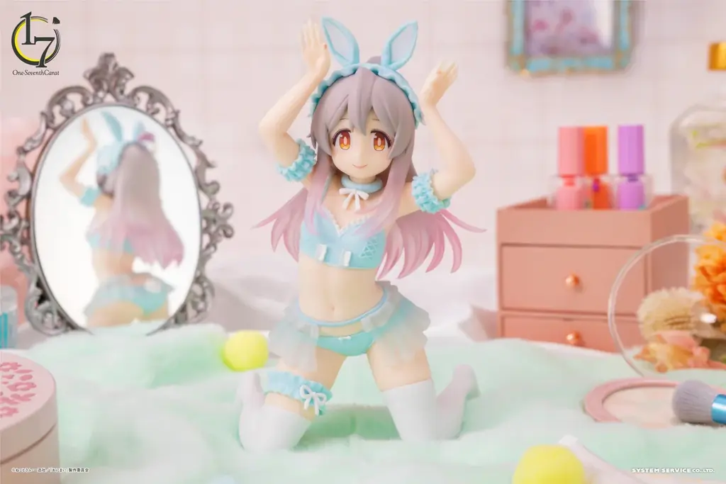 システムサービスのフィギュアブランド「One-Seventh Carat」から「お兄ちゃんはおしまい！　緒山まひろ パステルバニーVer.blue」が2026年5月に登場！ 画像 1