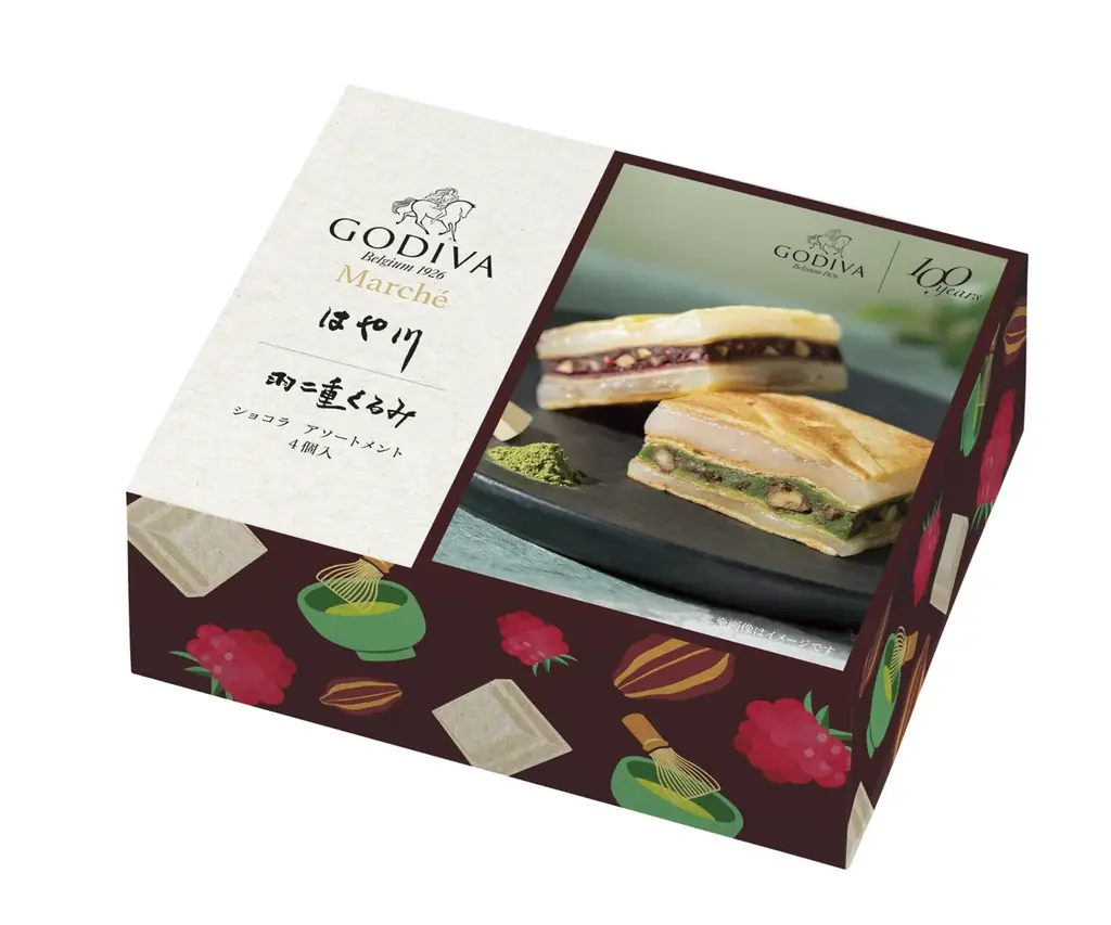 ゴディバ×福井はや川「羽二重くるみ」コラボ商品が全国展開！ チョコレートブランドと老舗銘菓、創業100年のコラボレーション 画像 10