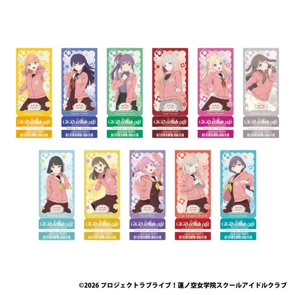 『映画 ラブライブ！蓮ノ空女学院スクールアイドルクラブ Bloom Garden Party』×GiGOコラボ開催のお知らせ 画像 7