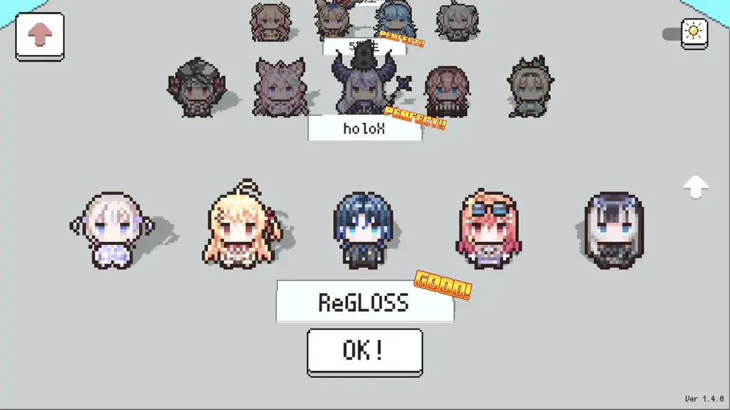 「holo Indie」入館審査クイズゲーム「ホロガード」にhololive DEV_IS ReGLOSSのタレント5名を追加するアップデートを実施！ 画像 2