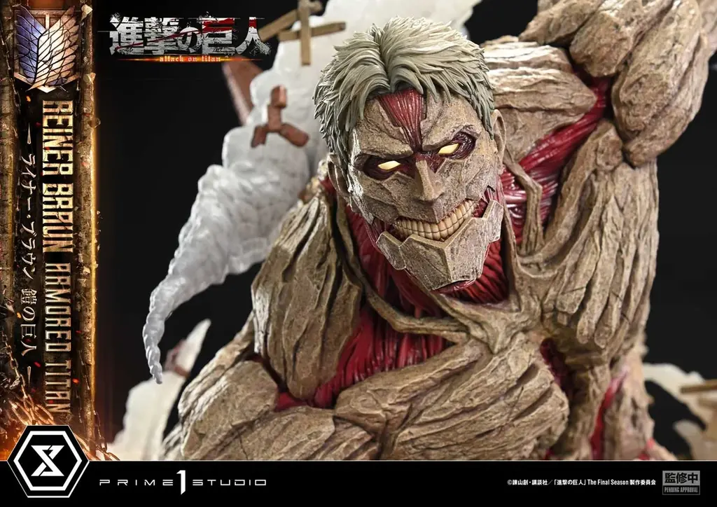 TVアニメ『進撃の巨人』から、「エレン」と「ライナー」の激突をジオラマ化 画像 19
