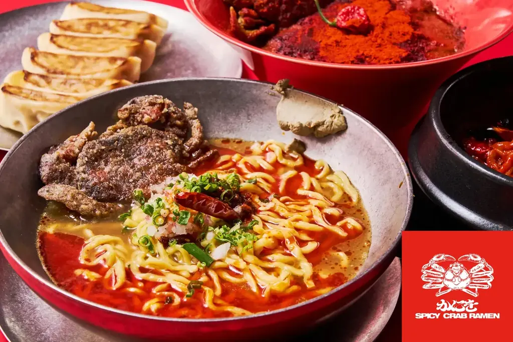 BreakingDown闘う料理人”こめお”が世界規模で勝負するための激辛蟹ラーメン屋「かにを」を浅草にグランドオープン！ 画像 1