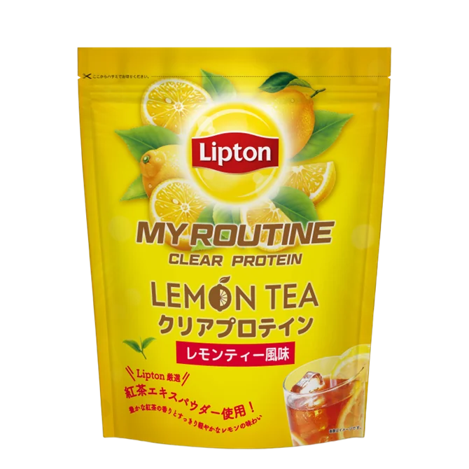 昨年話題の「Lipton」コラボプロテインが今年も登場！「マイルーティーン」より5/24(日)に数量限定発売！！今年は3種の紅茶フレーバー＆限定BOXセットを展開 画像 4