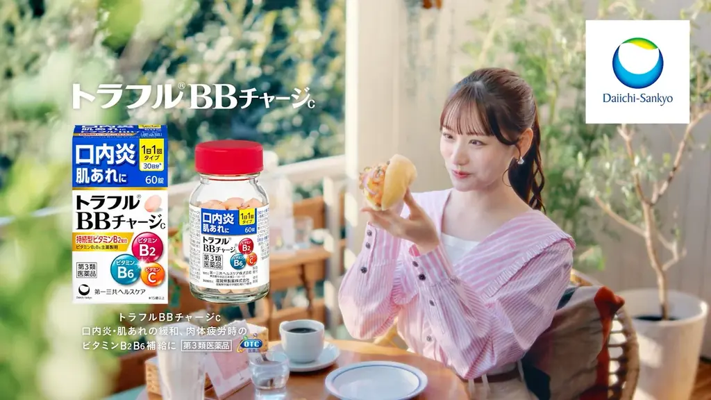 「CANDY TUNE」立花琴未さんが口内炎にビタミンチャージ！「トラフル®︎BBチャージc」新TV-CM 「口内え〜ん」篇／「発見！口内炎」篇2026年5月12日（火）より放映開始 画像 10