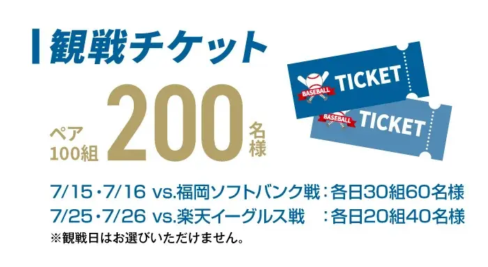 【チヨダ】北海道日本ハムファイターズ全力応援キャンペーン！観戦チケット、レプリカユニフォームが、抽選で合計400名様に当たるプレゼントキャンペーンを５月11日より北海道地区限定で開催。 画像 4