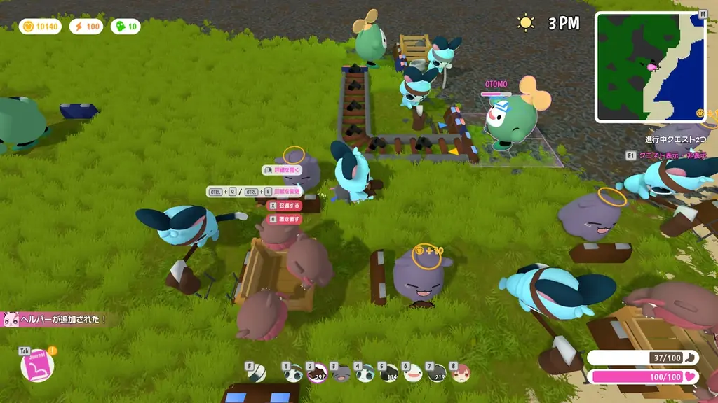 「holo Indie」より、シミュレーションゲーム『Chattini Jetpack Project: A Hololive Fan Game』のSteamストアページ公開！無料体験版もリリース！ 画像 5