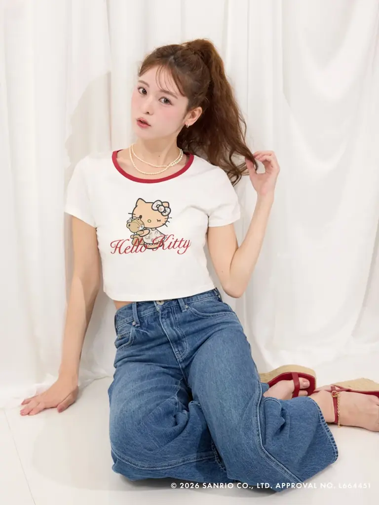 【rienda(リエンダ)】こんがりと日焼けしたデザインが可愛い「ハローキティ」とのコラボレーションが決定！ 画像 3