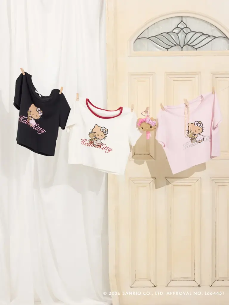 【rienda(リエンダ)】こんがりと日焼けしたデザインが可愛い「ハローキティ」とのコラボレーションが決定！ 画像 8