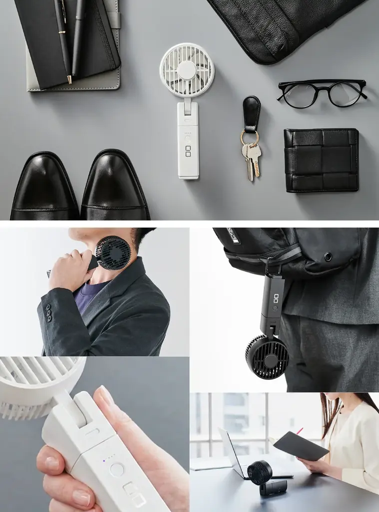 【株式会社CIO】新製品｜充電中でも使える。外でもデスクでも頼れる「CIO Handy Fan」プロジェクトが応援購入サービ『Makuake』にてスタート 画像 20