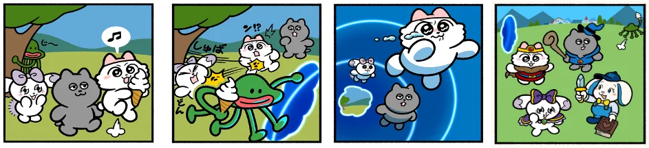 【初企画】『ンめねこ』がミニチュアミュージアムとコラボ！「勇者ンめねこ大冒険！ in スモールワールズTOKYO」。梅雨とは無縁の屋内で、ンめねこワールドを楽しもう！6月1日(月)〜6月30日(火) 画像 5
