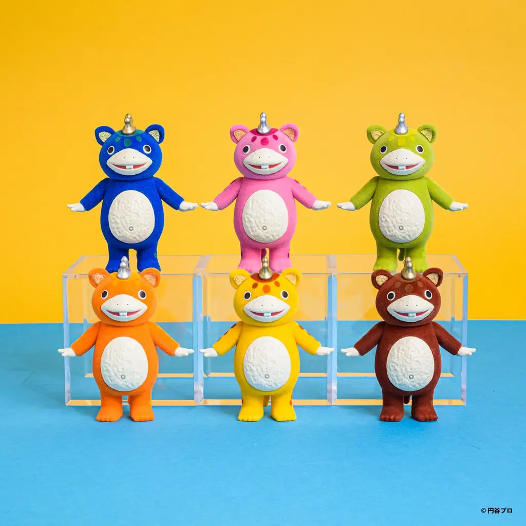 新作カプセルトイ「快獣ブースカ カラフルフロッキー コレクション」 5月下旬より発売開始！ 画像 2