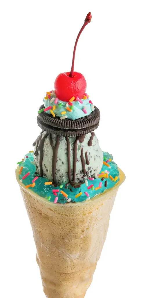 【甘くて爽やか！チョコミント】発酵バター×黒糖モチモチ食感クレープ専門店の『H‘s CREAM』は、５月１５日（金）より期間限定で「チョコミントのクレープ、スムージー、スノーアイス®」を全店舗にて販売 画像 2