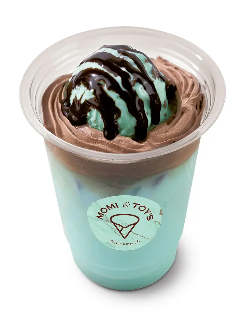 とろけるクレープの MOMI&TOY’S は、ミント派もチョコミント派も大満足の、ミントの魅力を詰め込んだクレープ３種とフロート２種を期間限定で販売します 画像 5