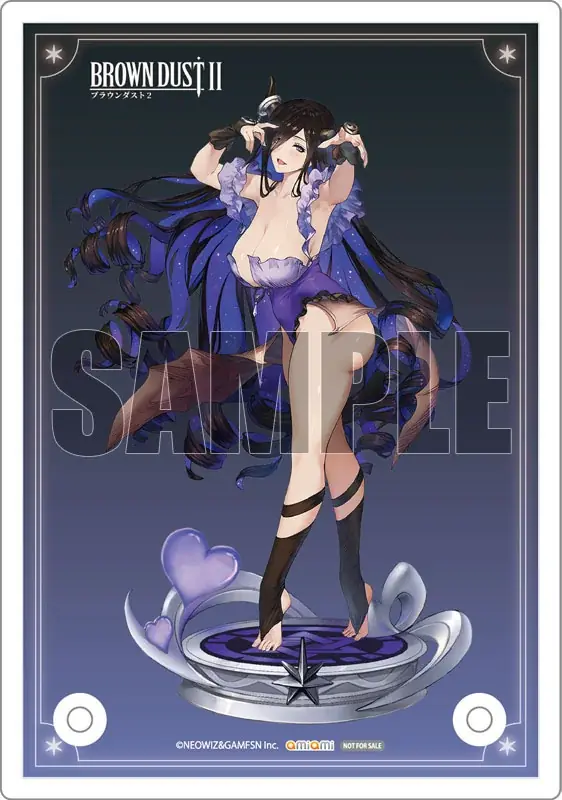 スマホアプリ『ブラウンダスト2』より、人気キャラクター、空間の魔女「エクリプス」がフィギュアで登場。 画像 3