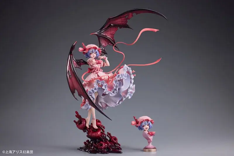 『東方Project』より、「レミリア・スカーレット」がフィギュアで登場。あみあみ限定特典付きでご案内中。 画像 18