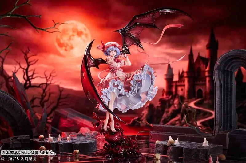 『東方Project』より、「レミリア・スカーレット」がフィギュアで登場。あみあみ限定特典付きでご案内中。 画像 4