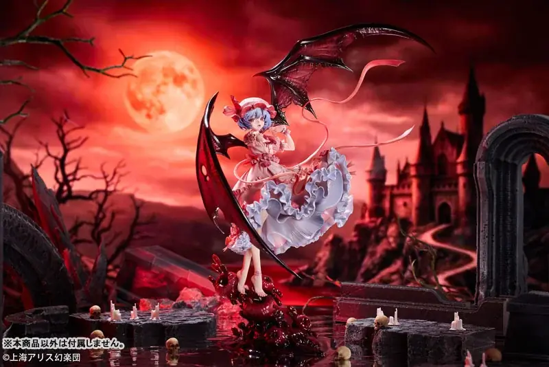 『東方Project』より、「レミリア・スカーレット」がフィギュアで登場。あみあみ限定特典付きでご案内中。 画像 5